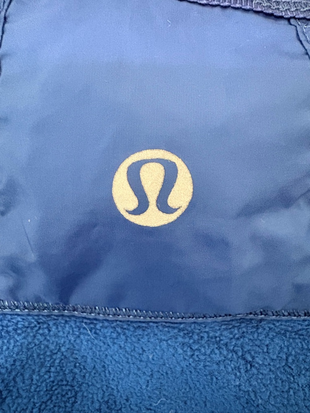 Lululemon Bundle Up Jacket Sz 6 Limitless Blue EUC - Picture 8 of 9